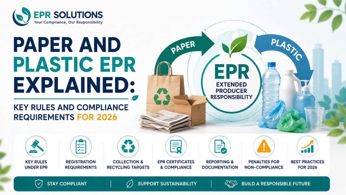 Paper and Plastic EPR India 2026 — Key Rules and Compliance Requirements for Producers and Brand Owners